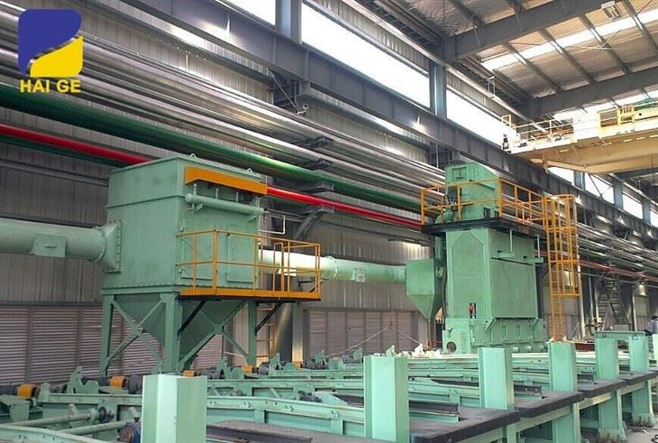 BC40 | Shot Blasting Machine Of Metal Bar 20-55mm 55-120mm Economic And High Efficient BC40 | Shot Blasting Machine Of Metal Bar 20-55mm 55-120mm Economic And High Efficient