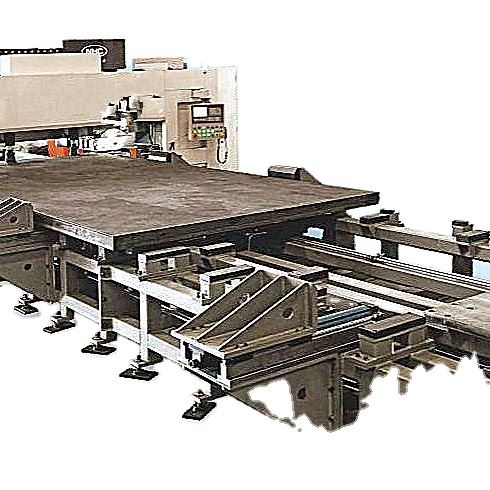 Speisialtóir Go hiomlán Uathoibríoch CNC Cruach Bileog Pláta Meaisín Sábhadh Agus Milling